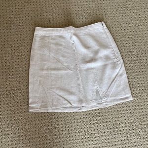 Abercrombie and Fitch Linen mini skirt size medium